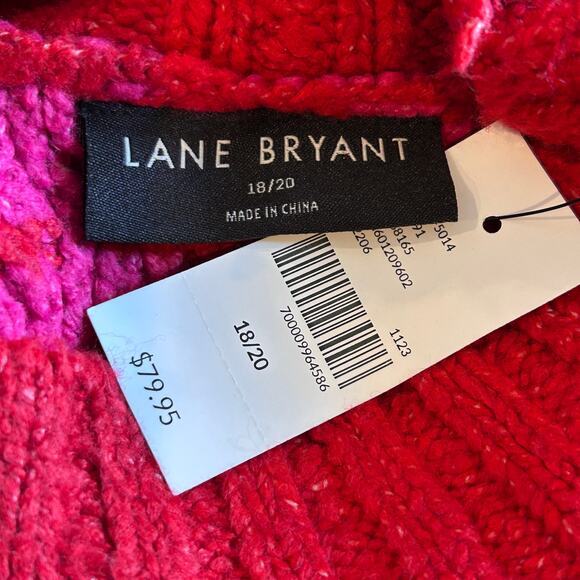 Lane Bryant Sweater Mock-Neck Cable plus size 18/20
NWT - Picture 7 of 11